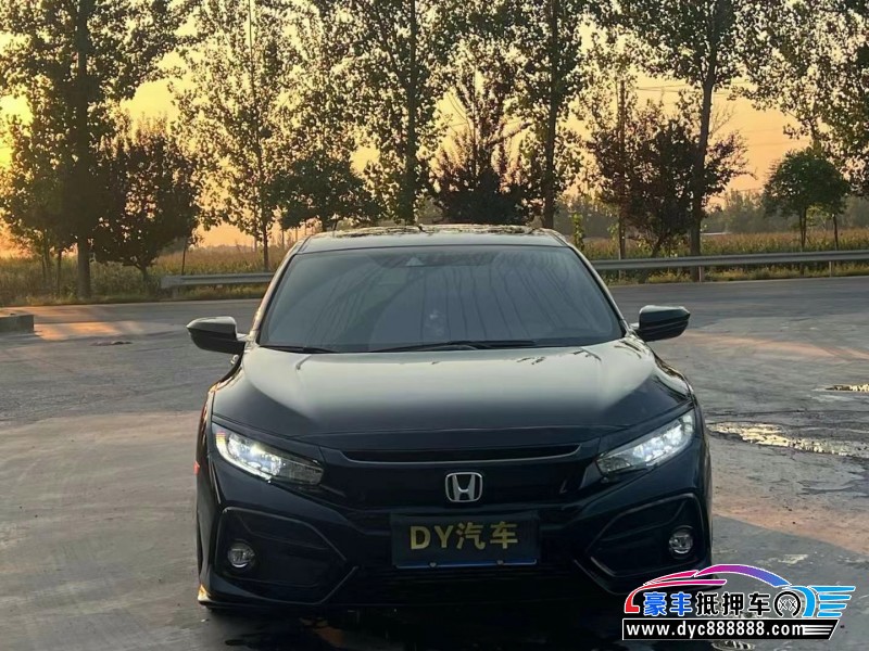 22年本田思域轿车抵押车出售