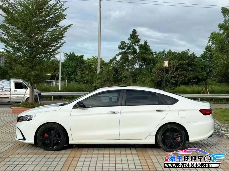 22年吉利缤瑞轿车抵押车出售