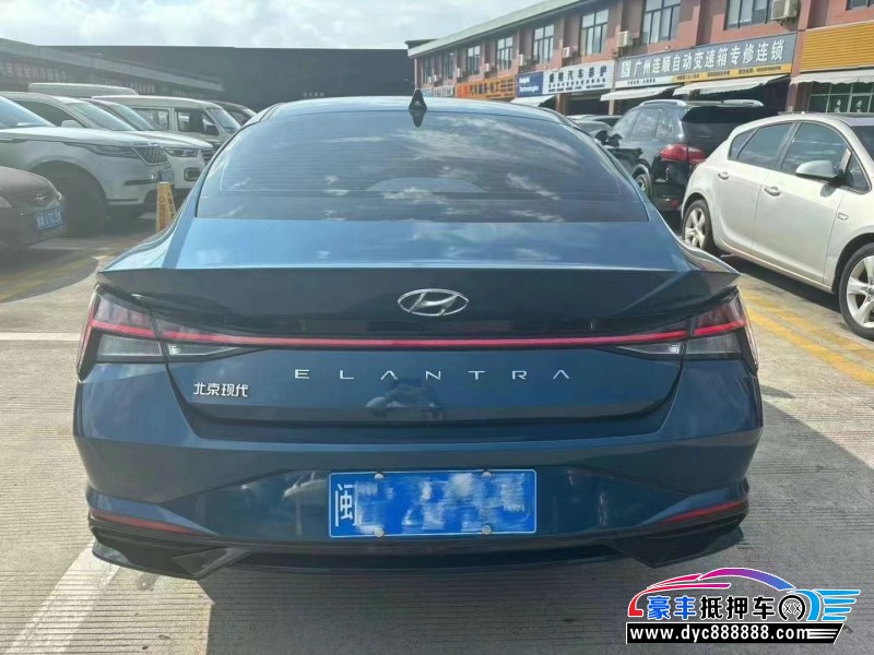 23年现代伊兰特轿车抵押车出售