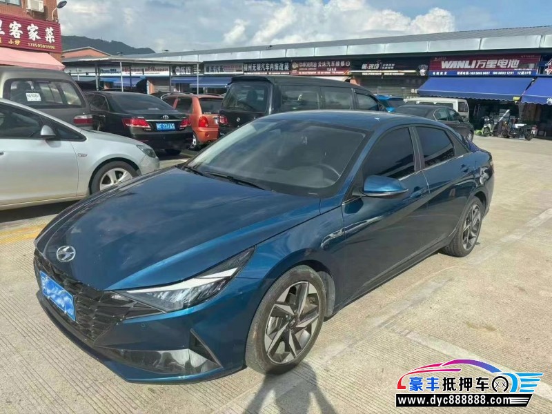 23年现代伊兰特轿车抵押车出售