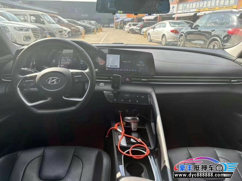 23年现代伊兰特轿车抵押车出售