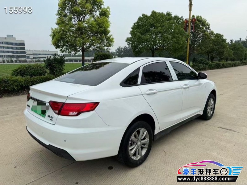 23年吉利帝豪EV轿车抵押车出售