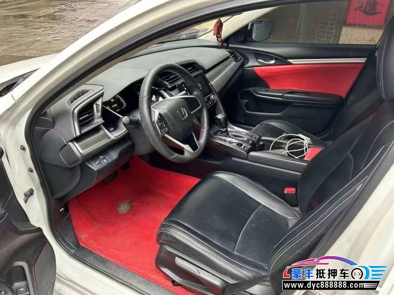 19年本田思域轿车抵押车出售