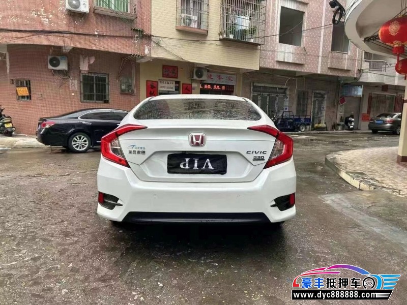 19年本田思域轿车抵押车出售