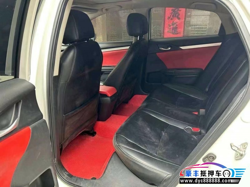 19年本田思域轿车抵押车出售