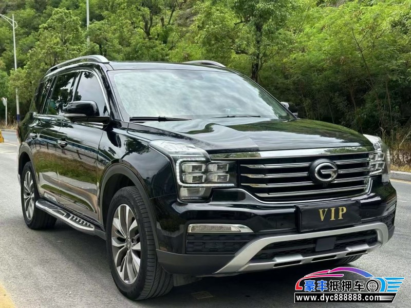 18年传祺GS8轿车抵押车出售