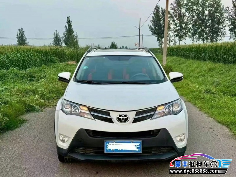 14年丰田RAV4轿车抵押车出售