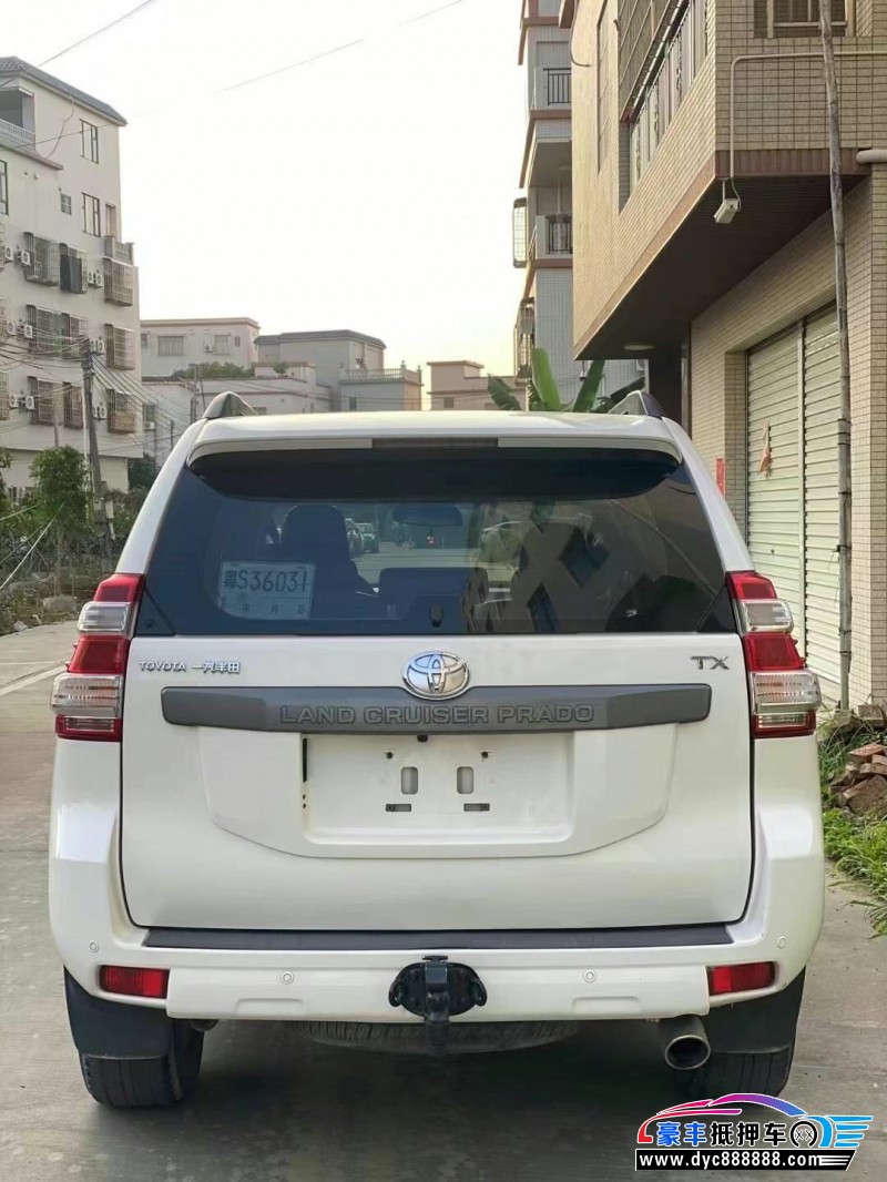 16年丰田普拉多（霸道）轿车抵押车出售