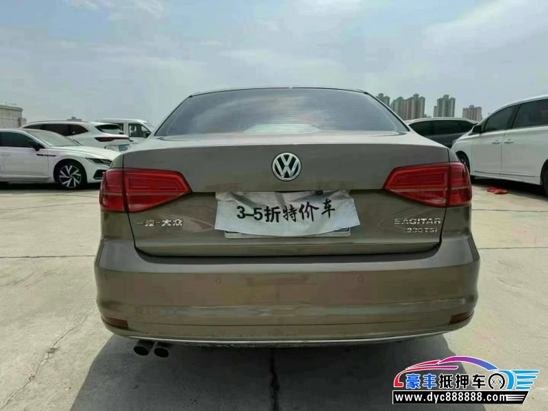 16年大众速腾轿车抵押车出售