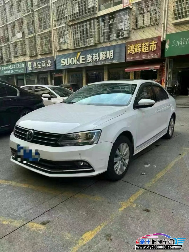 16年大众速腾轿车抵押车出售