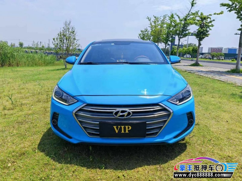 16年现代领动轿车抵押车出售