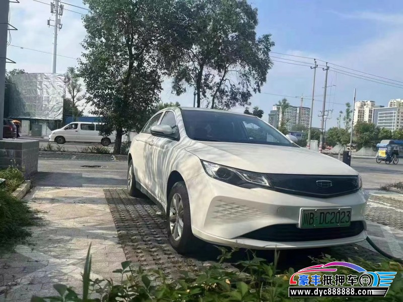 24年吉利帝豪EV轿车抵押车出售