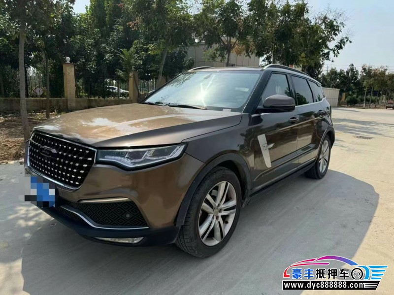 17年众泰T700轿车抵押车出售