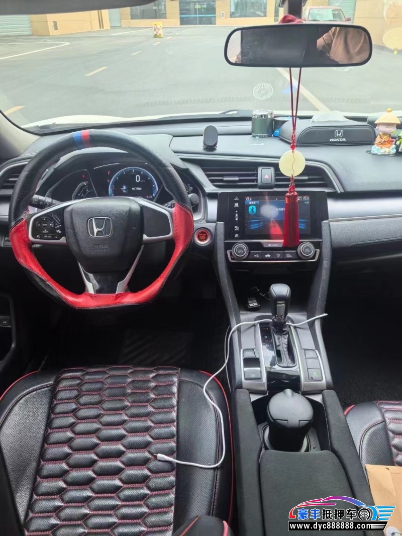 19年本田思域轿车抵押车出售