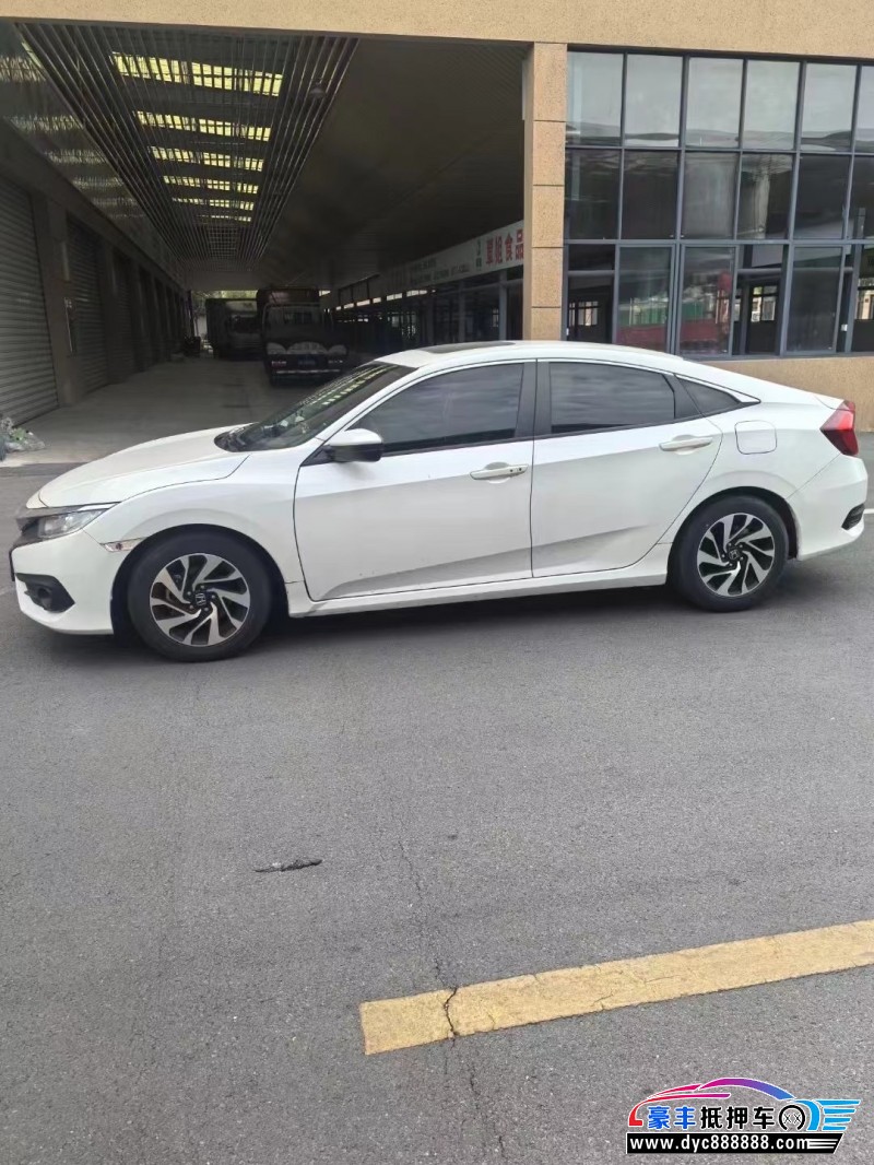 19年本田思域轿车抵押车出售