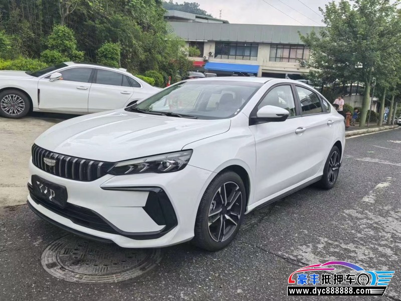 24年吉利缤瑞轿车抵押车出售