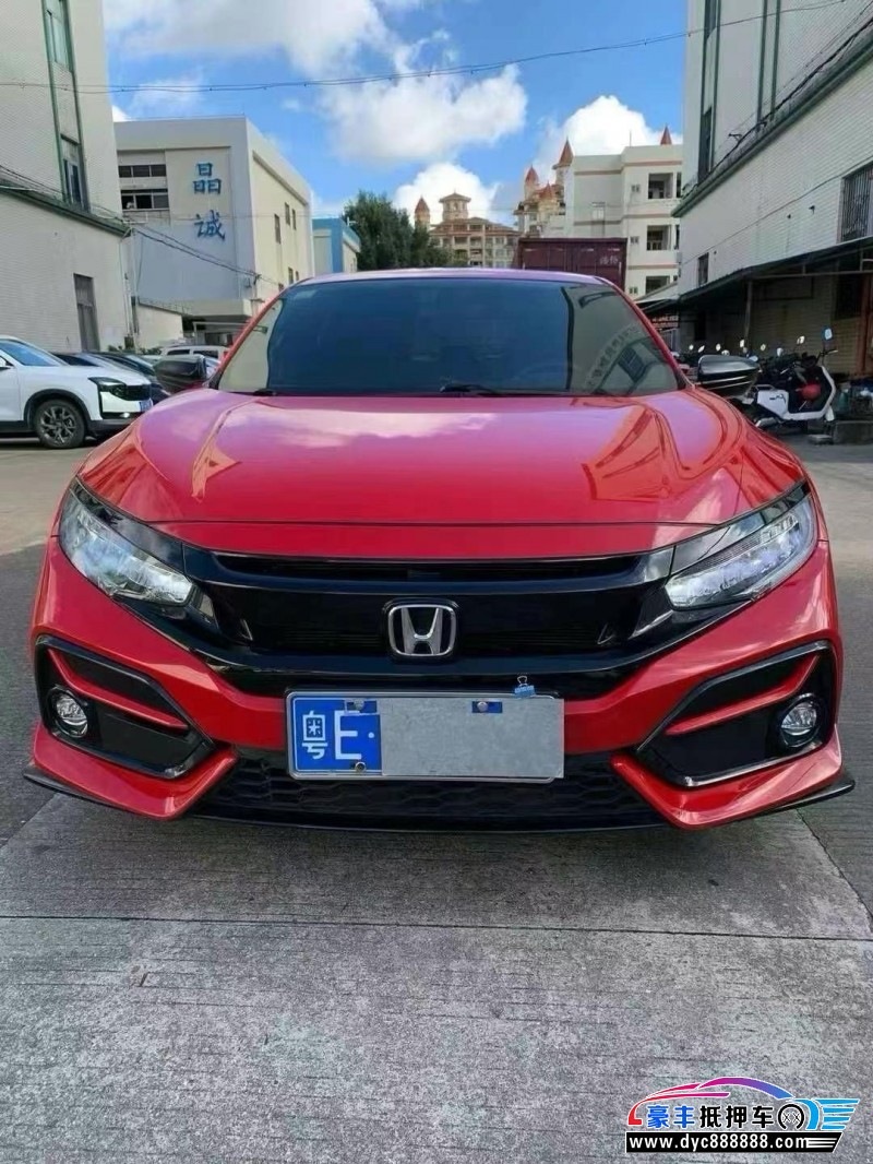 21年本田思域轿车抵押车出售