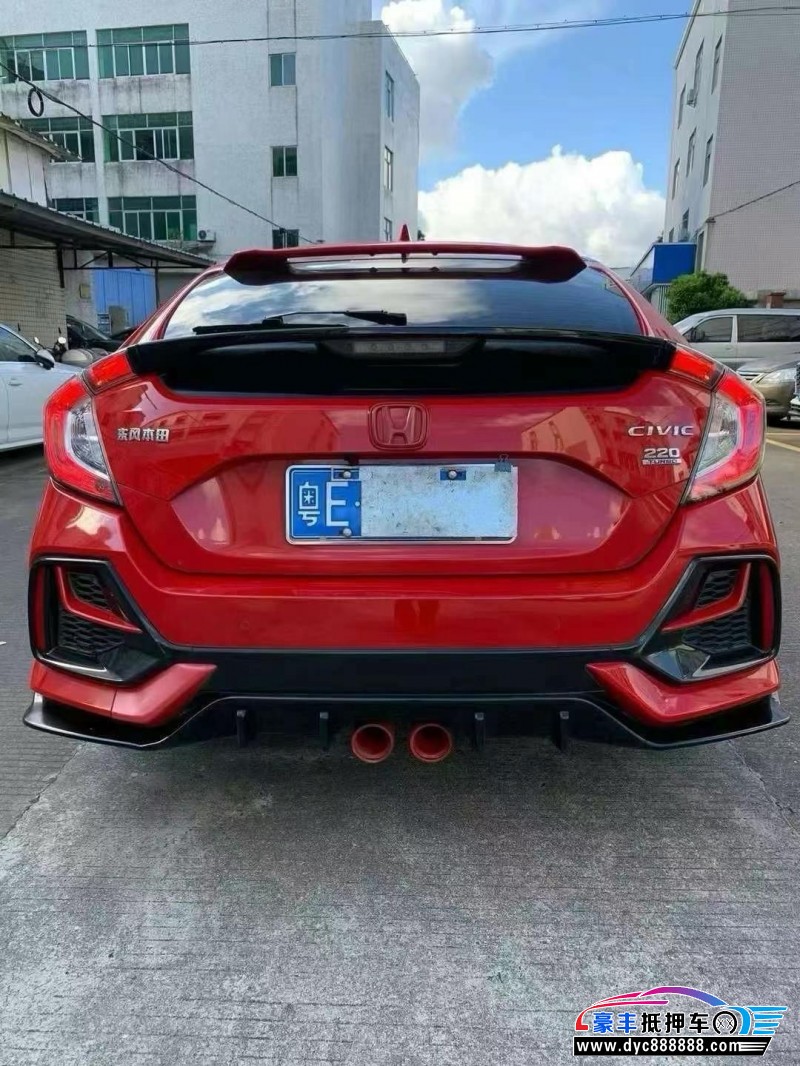 21年本田思域轿车抵押车出售