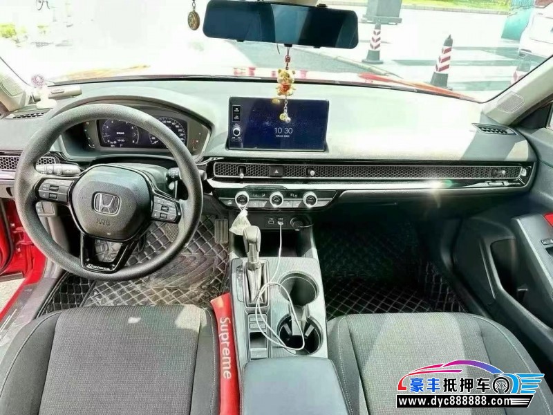 22年本田思域轿车抵押车出售