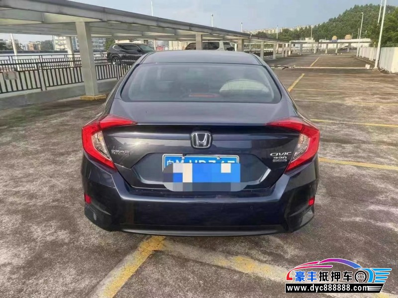 17年本田思域轿车抵押车出售