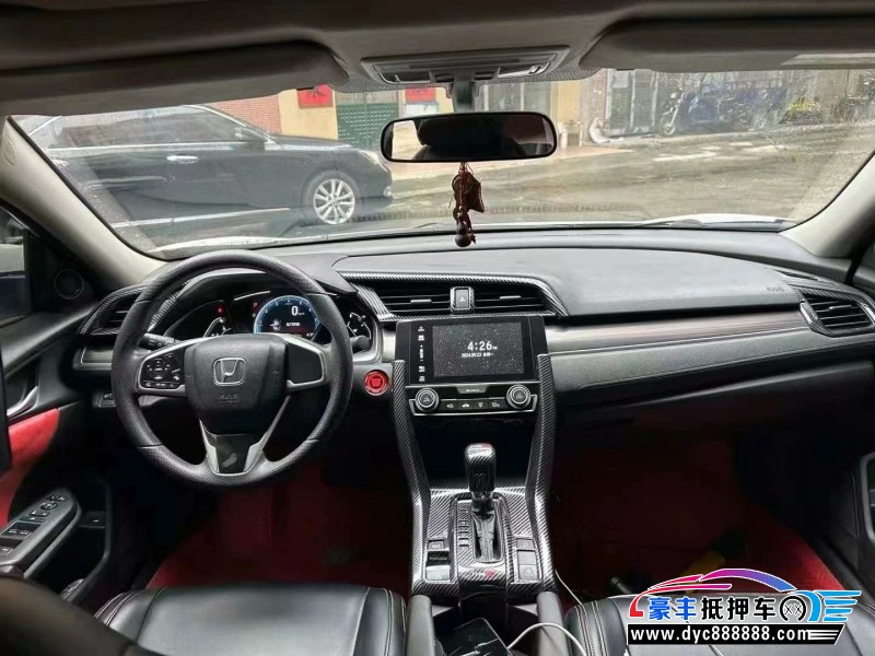 19年本田思域轿车抵押车出售