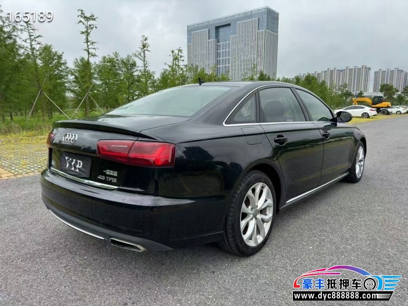17年奥迪A6L轿车抵押车出售