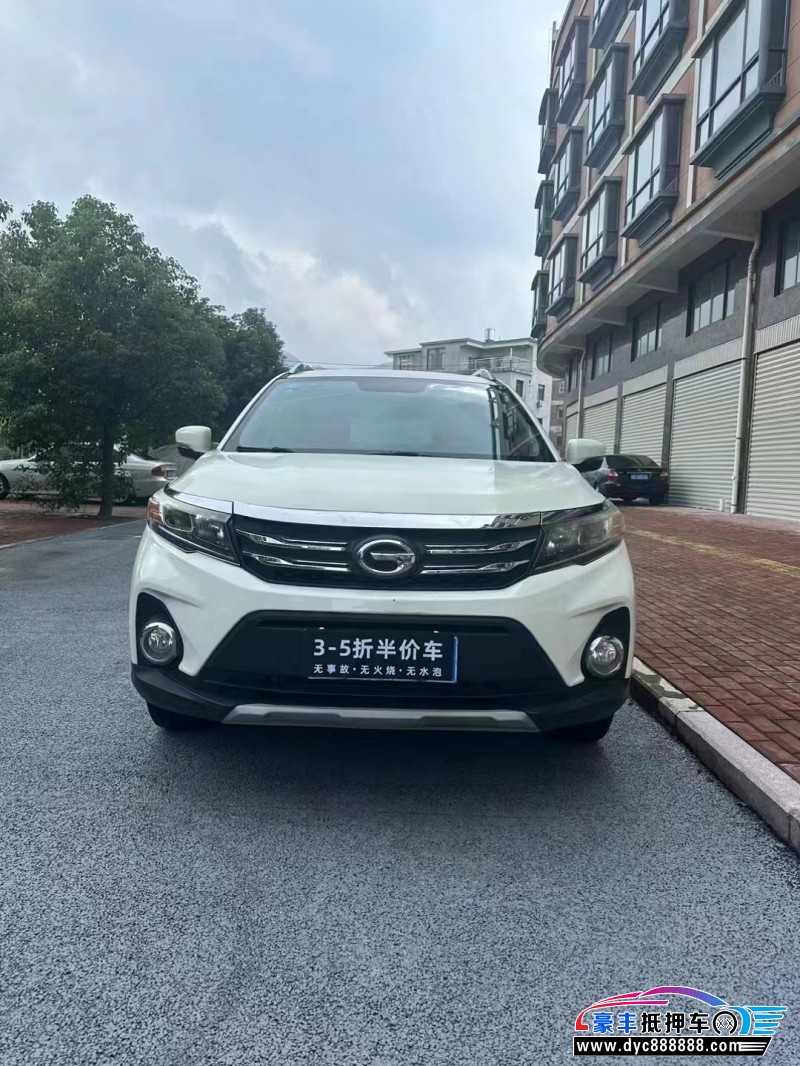 18年传祺gs3轿车抵押车出售