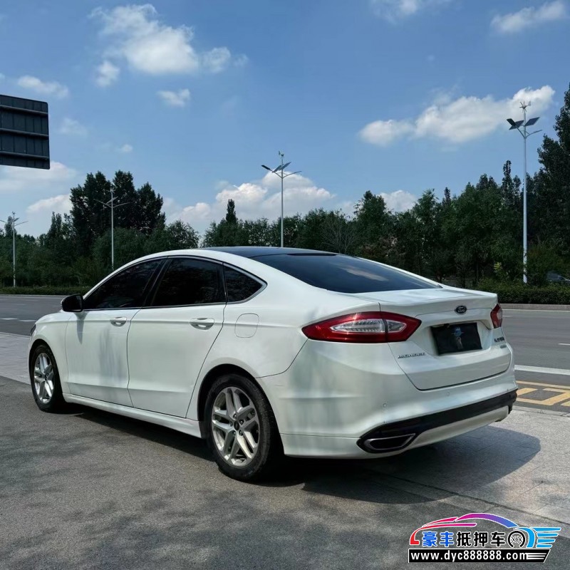 16年福特蒙迪欧轿车抵押车出售