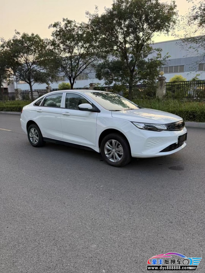 23年吉利帝豪轿车抵押车出售