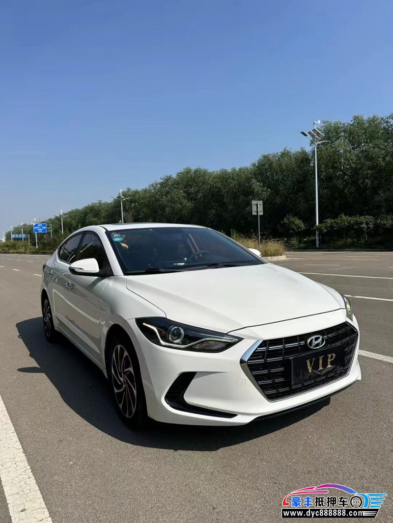 20年现代领动轿车抵押车出售