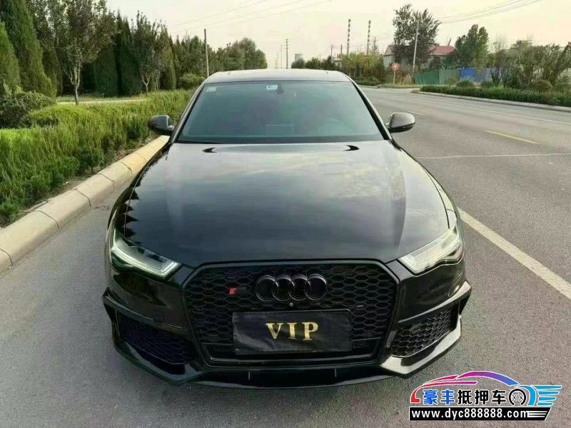 18年奥迪A6轿车抵押车出售