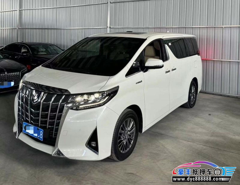 21年丰田埃尔法轿车抵押车出售