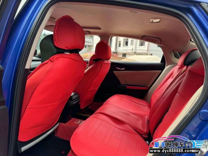 17年本田思域轿车抵押车出售