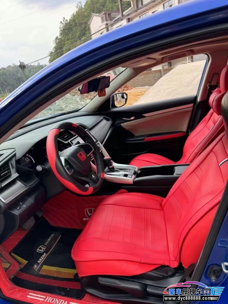 17年本田思域轿车抵押车出售