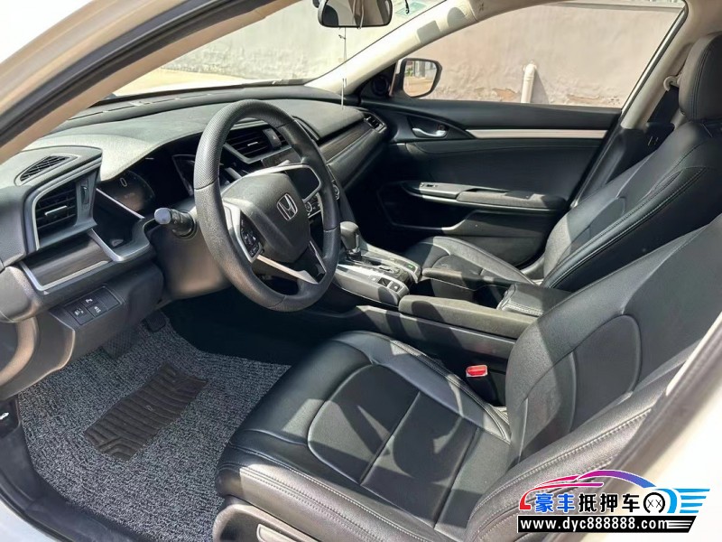 19年本田思域轿车抵押车出售