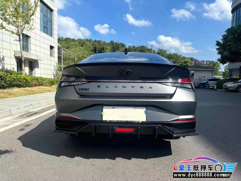 23年现代伊兰特轿车抵押车出售