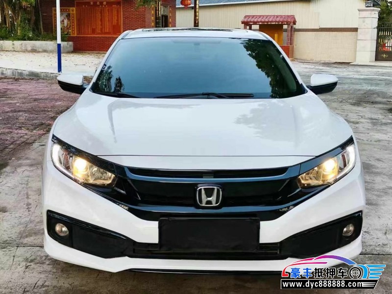 22年本田思域轿车抵押车出售