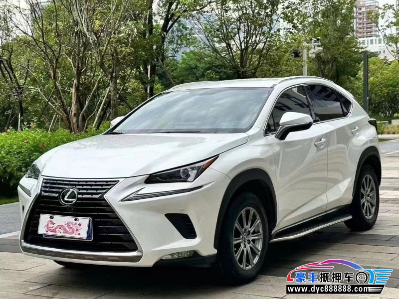 19年雷克萨斯NX轿车抵押车出售
