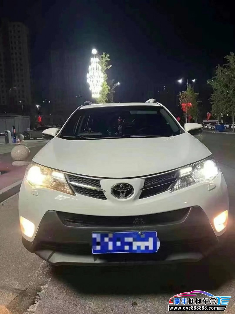 14年丰田RAV4轿车抵押车出售