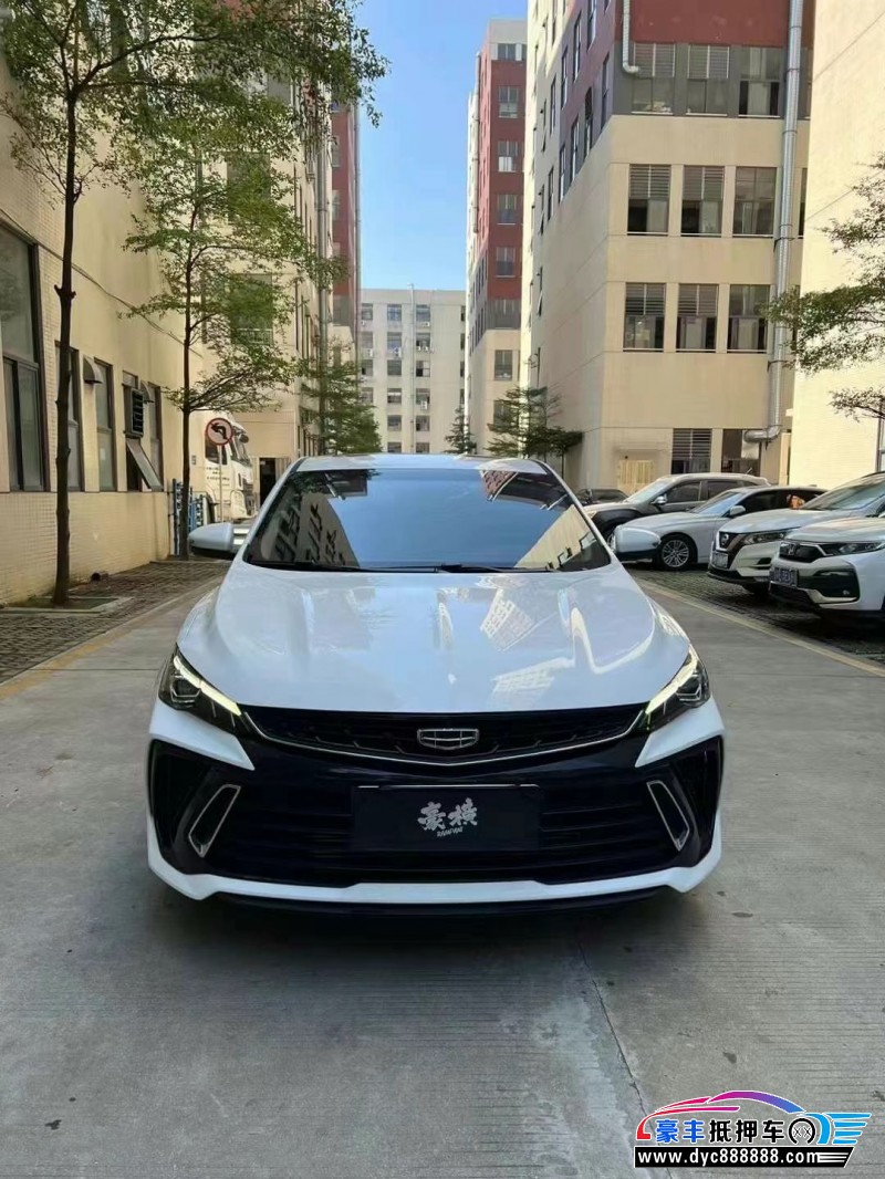 24年吉利缤瑞轿车抵押车出售