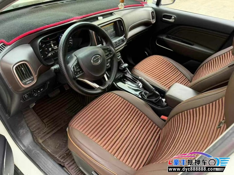 17年传祺gs3轿车抵押车出售