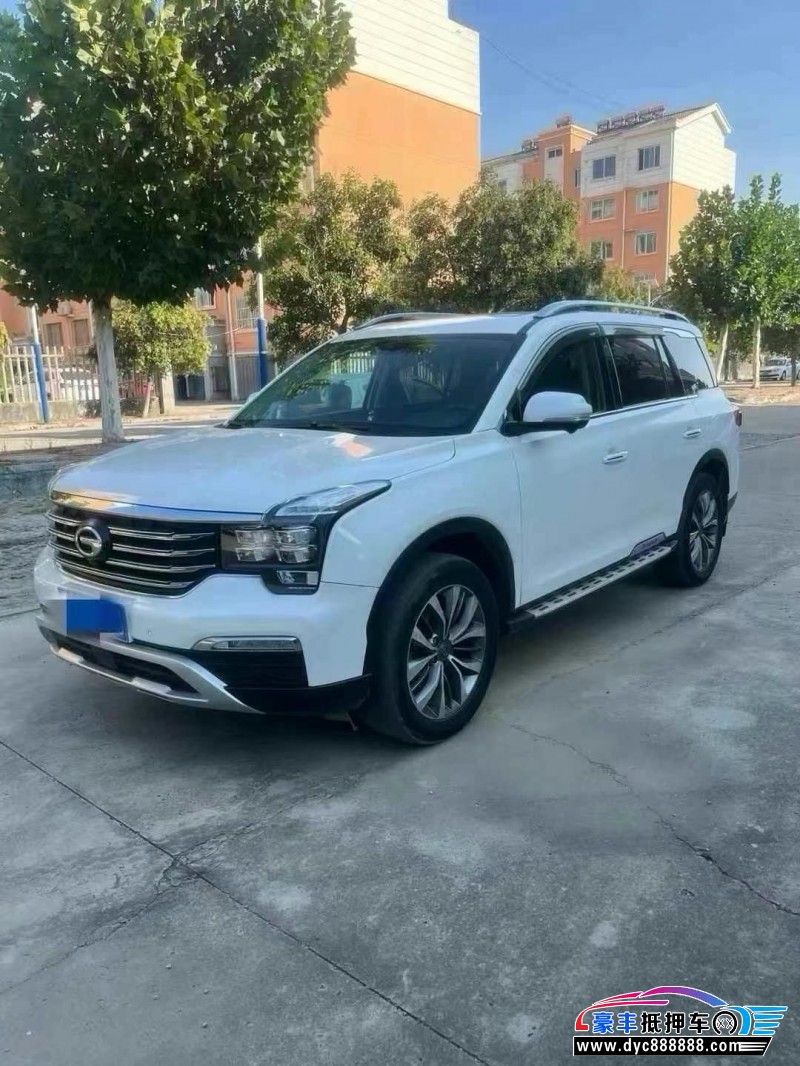 17年传祺GS8轿车抵押车出售