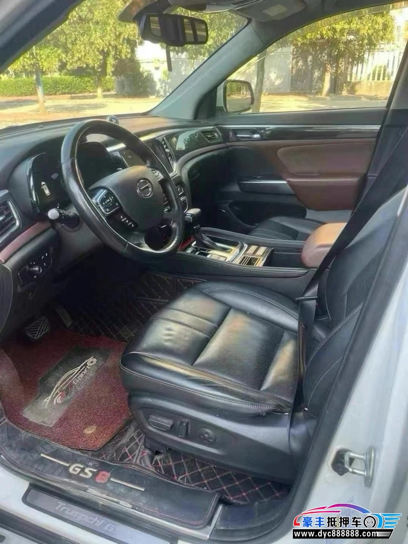 17年传祺GS8轿车抵押车出售