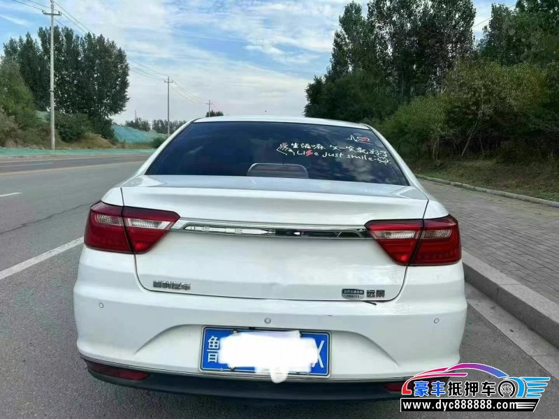 19年吉利帝豪轿车抵押车出售