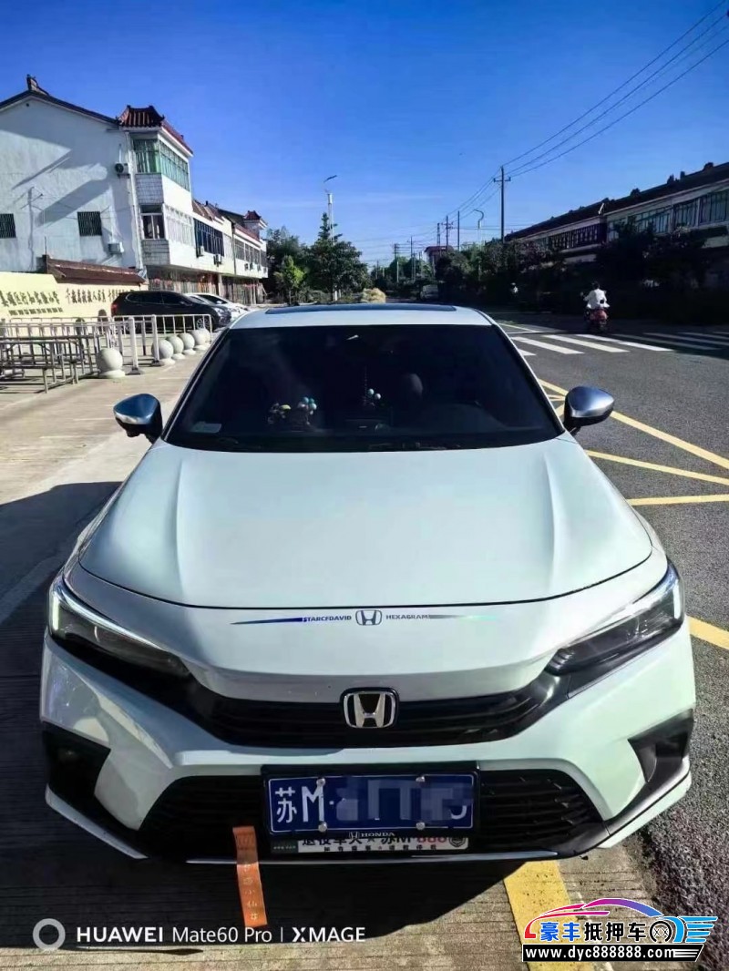 22年本田思域轿车抵押车出售