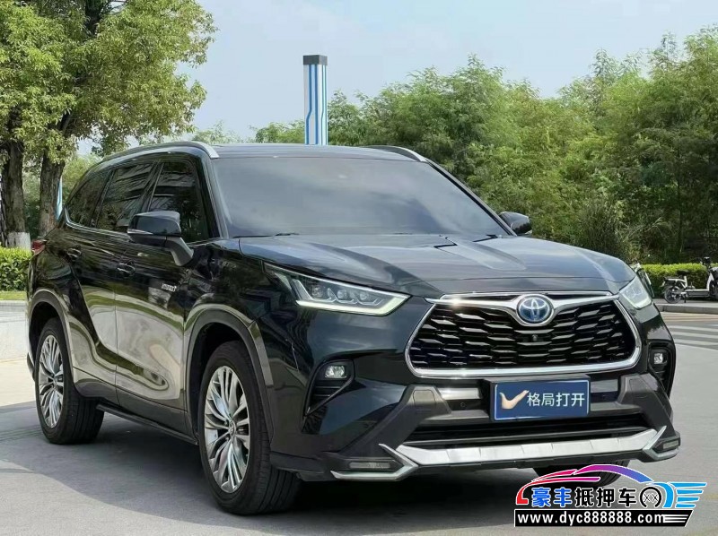 22年丰田汉兰达轿车抵押车出售