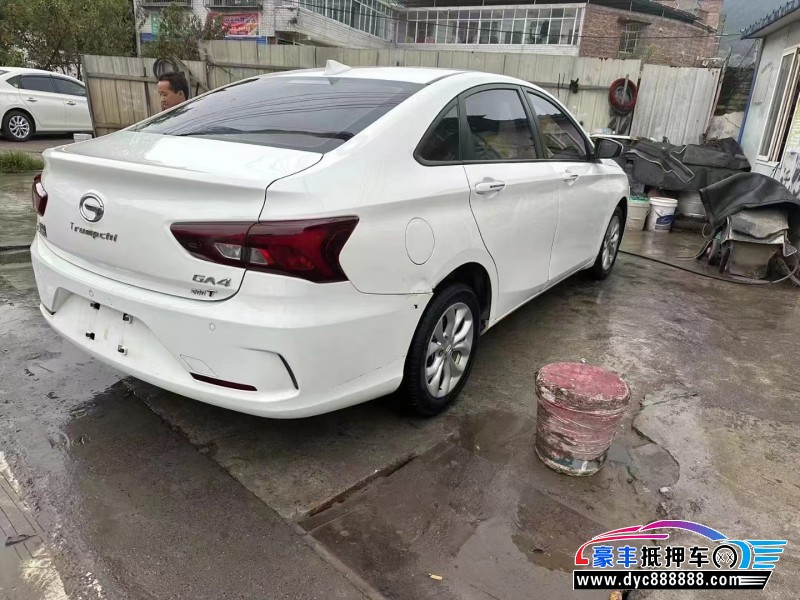 19年传祺GA4轿车抵押车出售