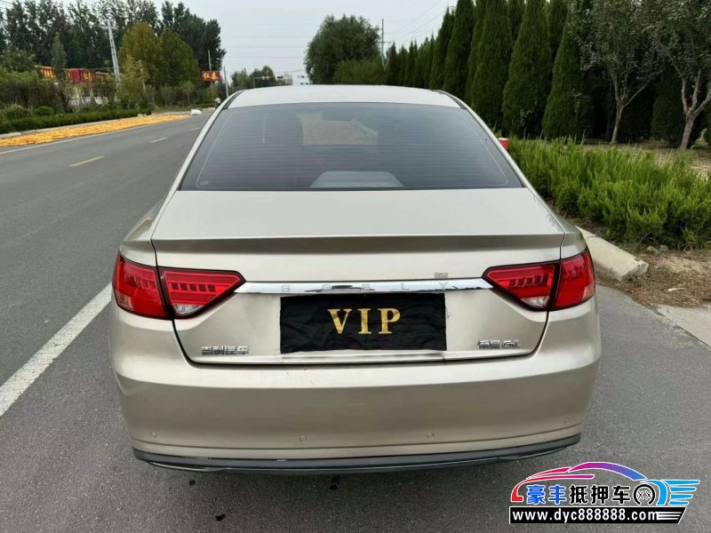 20年吉利帝豪轿车抵押车出售