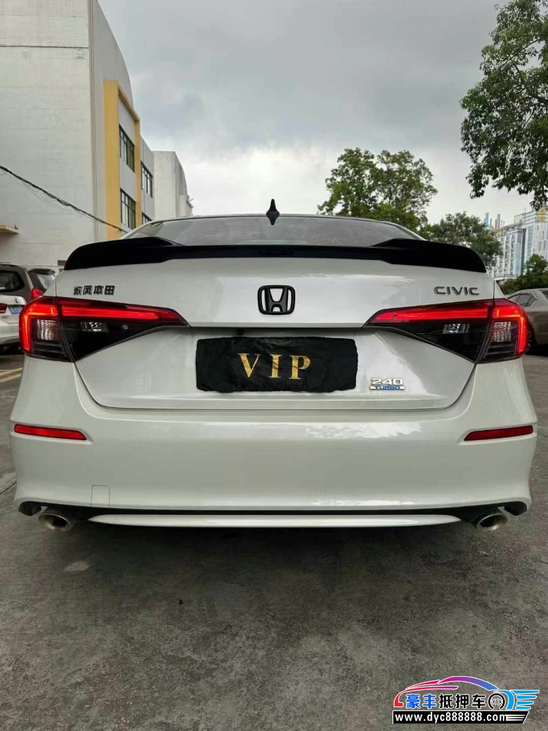 23年本田思域轿车抵押车出售