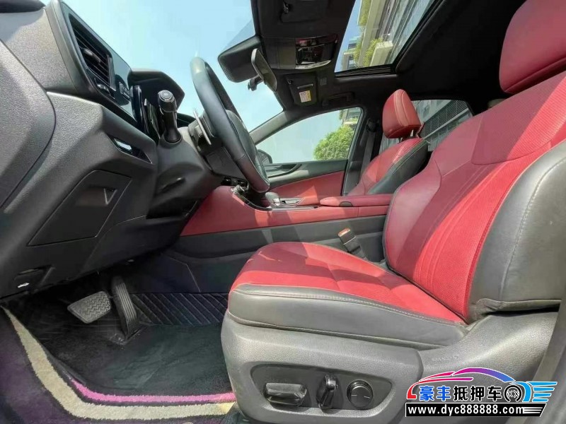 22年雷克萨斯NX轿车抵押车出售